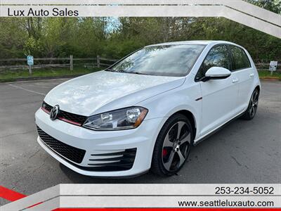 2017 Volkswagen Golf GTI S  6 speed manual - Photo 3 - Woodinville, WA 98077
