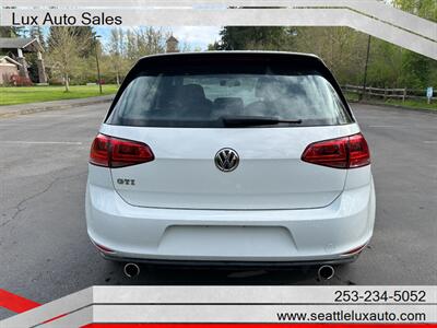 2017 Volkswagen Golf GTI S  6 speed manual - Photo 6 - Woodinville, WA 98077
