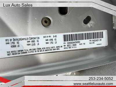 2004 Dodge Neon SRT-4 PREMIUM 60K mi. - Photo 27 - Woodinville, WA 98077