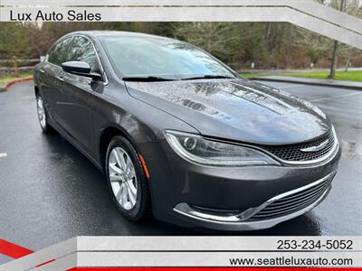 2016 Chrysler 200 Series Limited  