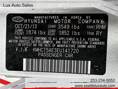 2014 Hyundai ACCENT GS   - Photo 27 - Woodinville, WA 98077