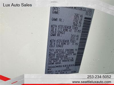 2013 Nissan Pathfinder SL   - Photo 27 - Woodinville, WA 98077