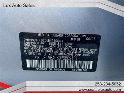 2023 Subaru WRX Premium   - Photo 24 - Woodinville, WA 98077