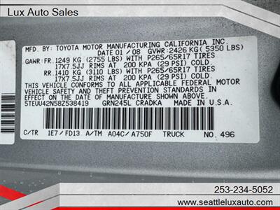 2008 Toyota Tacoma V6   - Photo 26 - Woodinville, WA 98077