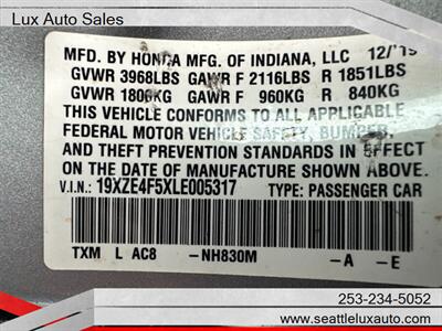 2020 Honda Insight EX - Photo 35 - Woodinville, WA 98077