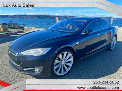 2014 Tesla Model S P85D Jump seats  Free Supercharge Sedan