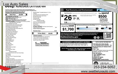 2023 Jeep Renegade Latitude   - Photo 30 - Woodinville, WA 98077