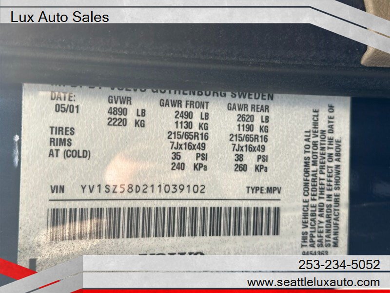 2001 Volvo V70 XC - Photo 31 - Woodinville, WA 98077