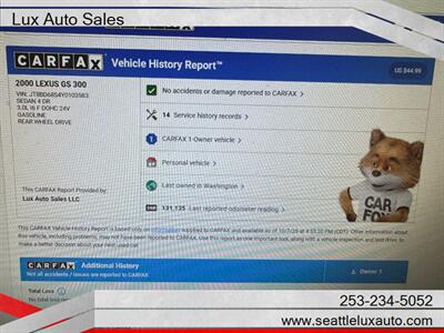 2000 Lexus GS   - Photo 25 - Woodinville, WA 98077