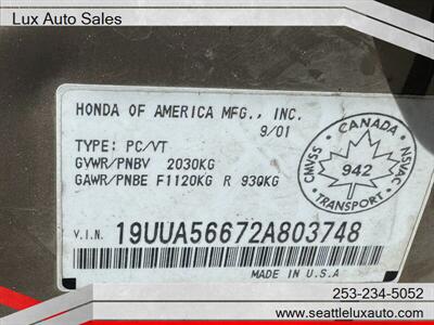 2002 Acura TL 3.2 - Photo 22 - Woodinville, WA 98077