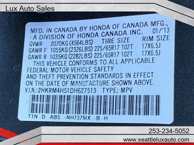 2013 Honda CR-V EX - Photo 24 - Woodinville, WA 98077