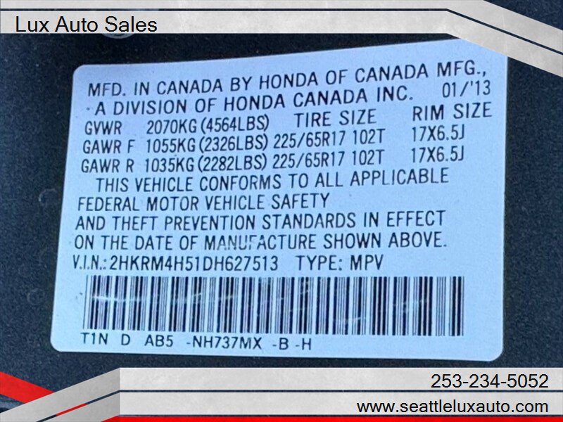 2013 Honda CR-V EX - Photo 24 - Woodinville, WA 98077