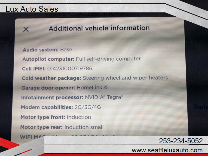 2016 Tesla Model S 75D - Photo 28 - Woodinville, WA 98077
