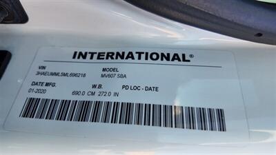 2021 International MV607 106 26 ft BOX TRUCK - Photo 17 - San Jacinto, CA 92583