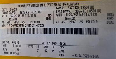 2022 Ford ECONOLINE 350 350  16 FT BOX TRUCK - Photo 10 - San Jacinto, CA 92583