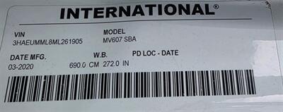 2021 International MV607 SBA 4X2 26FT BOX X 103 X 102 - Photo 13 - San Jacinto, CA 92583
