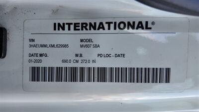 2021 International MV607  26 ft BOX TRUCK - Photo 21 - San Jacinto, CA 92583