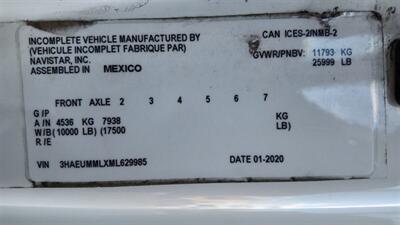 2021 International MV607  26 ft BOX TRUCK - Photo 20 - San Jacinto, CA 92583