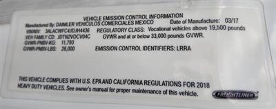 2018 Freightliner M2 106  26 ft REEFER BOX TRUCK - Photo 14 - San Jacinto, CA 92583