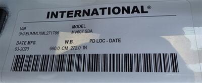 2021 International MV607 SBA 4X2  28FT BOX X 103 X 102 - Photo 12 - San Jacinto, CA 92583