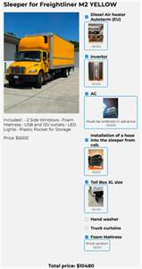 2018 Freightliner M2 106 26 ft BOX TRUCK WITH SCHAN SLEEPER - Photo 34 - San Jacinto, CA 92583