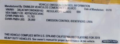 2019 Freightliner M2 106  26FT BOX TRUCK - Photo 17 - San Jacinto, CA 92583