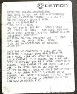 2015 Freightliner CASCADIA CA125DC  12.8L I6 CRDI Diesel - Photo 28 - San Jacinto, CA 92583