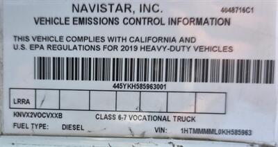 2019 International 4300 SBA 4X2 26FT BOX TRUCK - Photo 13 - San Jacinto, CA 92583