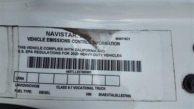 2020 International MV607 106 26 ft BOX TRUCK 260HP 3000 ALLISON - Photo 13 - San Jacinto, CA 92583