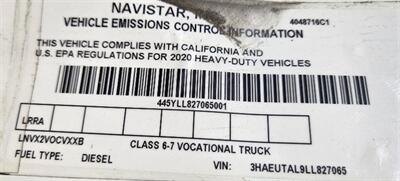 2020 International MV607 106  26 ft BOX TRUCK 260HP 3000 ALLISON - Photo 8 - San Jacinto, CA 92583