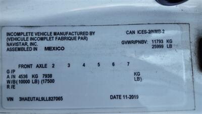 2020 International MV607 106 26 ft BOX TRUCK 260HP 3000 ALLISON - Photo 10 - San Jacinto, CA 92583