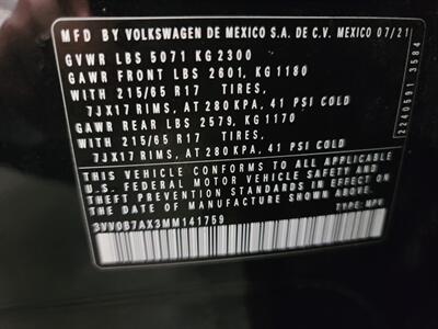 2021 Volkswagen Tiguan S 4Motion - Photo 19 - West Chester, PA 19382