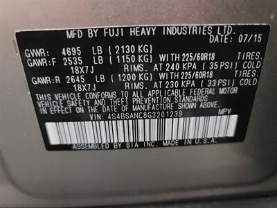2016 Subaru Outback 2.5i Limited   - Photo 32 - West Chester, PA 19382