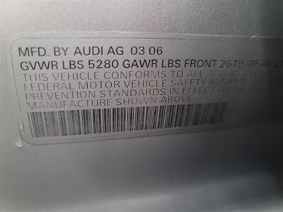 2006 Audi A6 3.2 quattro   - Photo 22 - West Chester, PA 19382