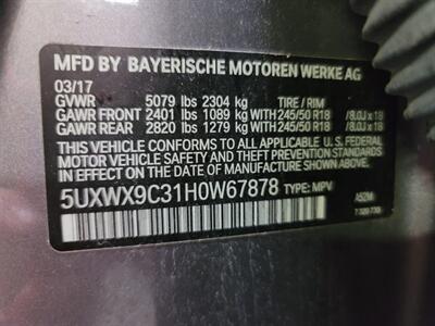 2017 BMW X3 xDrive28i   - Photo 27 - West Chester, PA 19382
