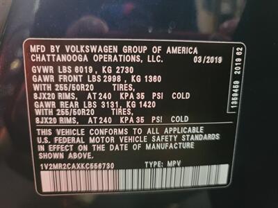 2019 Volkswagen Atlas V6 SEL 4Motion   - Photo 39 - West Chester, PA 19382