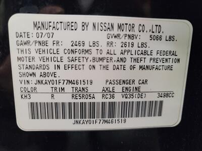 2007 INFINITI M35 x   - Photo 23 - West Chester, PA 19382