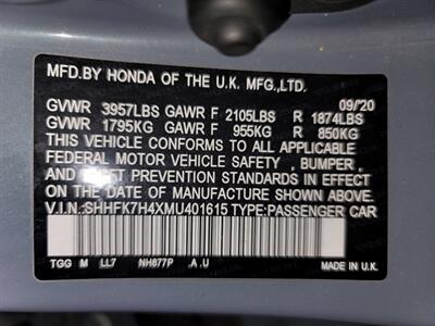 2021 Honda Civic Sport   - Photo 20 - West Chester, PA 19382