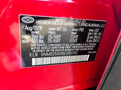 2020 Hyundai SANTA FE Essential 2.4L   - Photo 13 - Tucson, AZ 85710