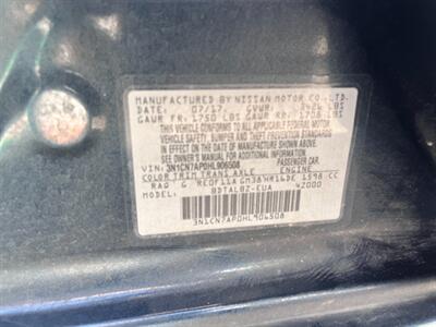 2017 Nissan Versa 1.6 S   - Photo 10 - Tucson, AZ 85711