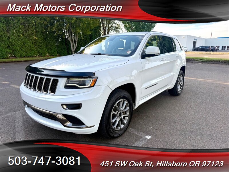 2016 Jeep Grand Cherokee Overland Hemi V8 Loaded Leather Back Up Cam - Photo 1 - Hillsboro, OR 97123