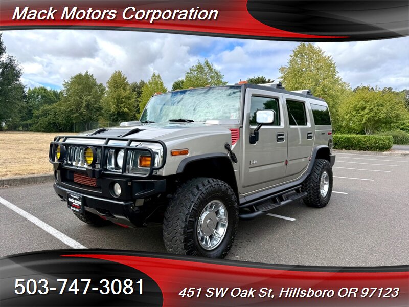 2003 Hummer H2 Sport 3RD Row Seat Leather Low Miles NO RUST - Photo 1 - Hillsboro, OR 97123