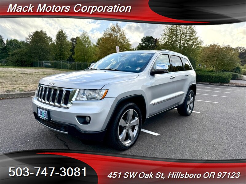 2012 Jeep Grand Cherokee Limited Leather Pano Roof AWD   - Photo 1 - Hillsboro, OR 97123