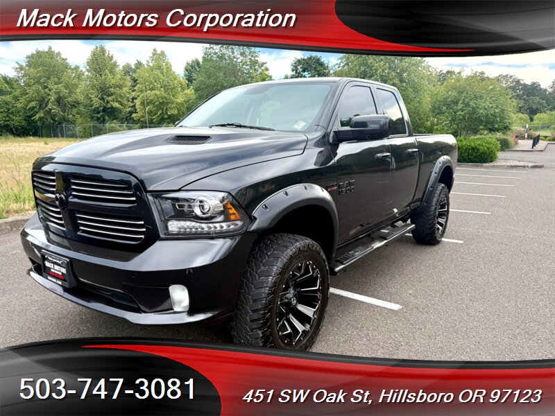 2015 RAM 1500 Sport Crew Cab Loaded Leather Lifted 4x4  