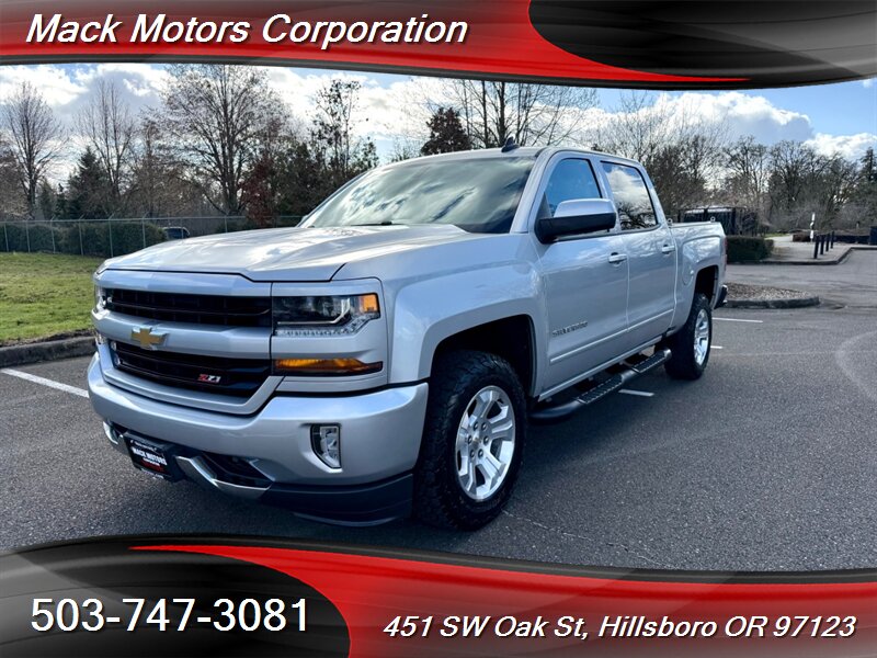 2017 Chevrolet Silverado 1500 LT Z71 Crew Cab  4x4 Leather  