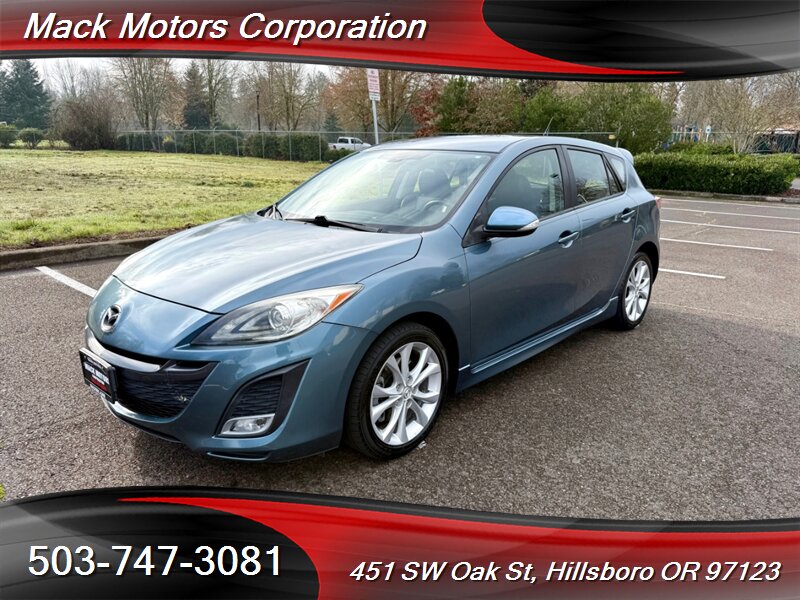 2010 Mazda Mazda3 s Grand Touring Leather 6-Speed Manual  