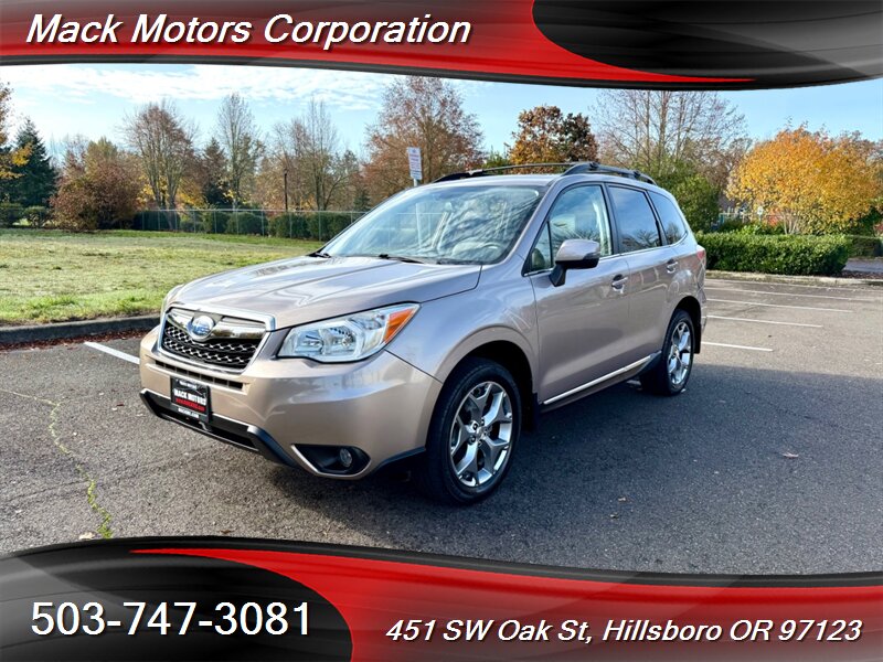2016 Subaru Forester 2.5i Touring Pano Roof Leather Heated Seats Navi - Photo 1 - Hillsboro, OR 97123