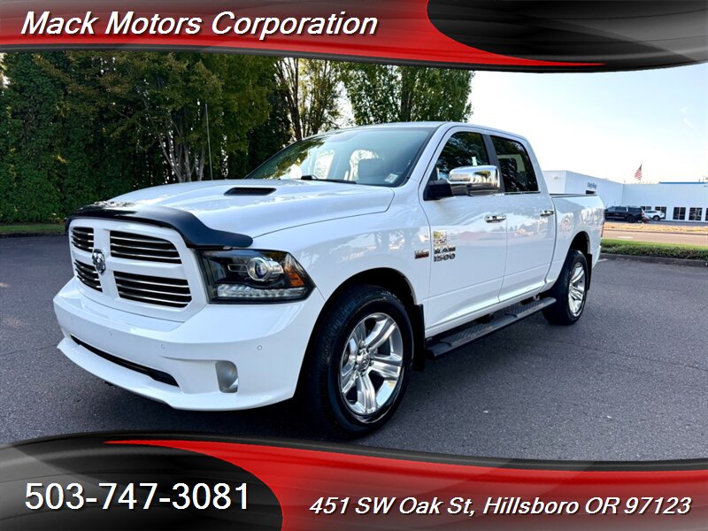 2017 RAM 1500 Sport Crew Cab 4X4 Leather Nav Tow PKG - Photo 1 - Hillsboro, OR 97123