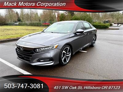 2018 Honda Accord Sport New Tires Back Up Camera 35-MPG Sedan