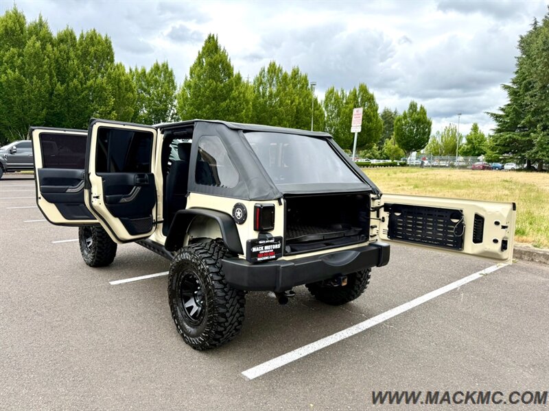 2011 Jeep Wrangler Sport Unlimited Lifted 35s MTs Light Bar Winch   - Photo 39 - Hillsboro, OR 97123